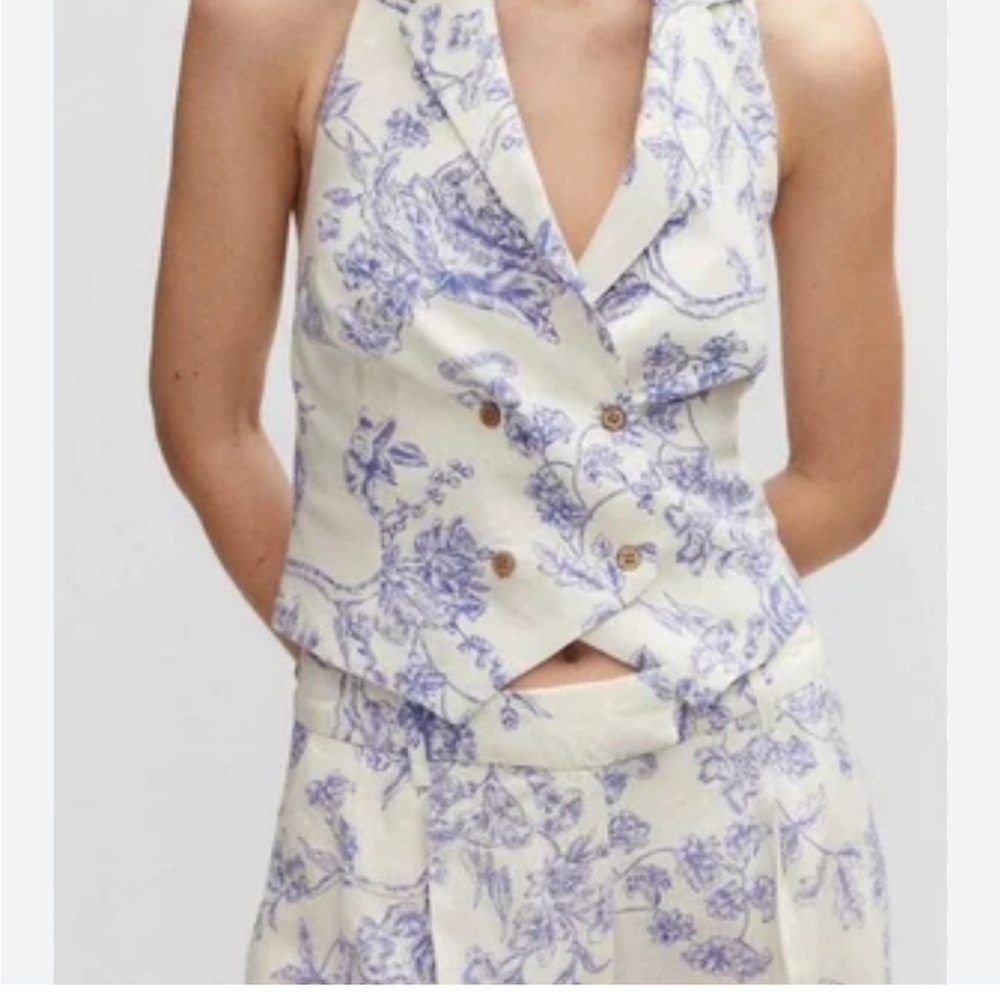 Jason Wu Floral Vest Size 10